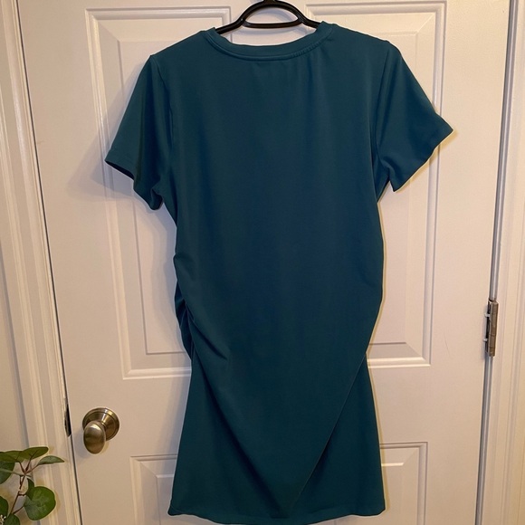 Thyme Maternity Blue Midi Dress - Picture 2 of 6